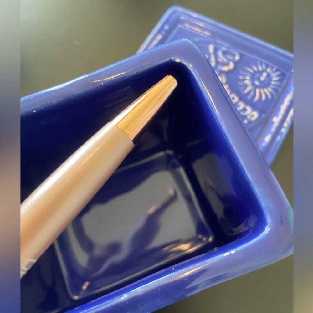 Sur la Table ANTICA FORNERIA DEL BORGO SPEZIE - Ceramic Salt Spice Box Italy